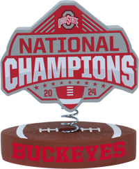 Thumbnail for Ohio State Football 2024 CFP National Champions Bobble Logo