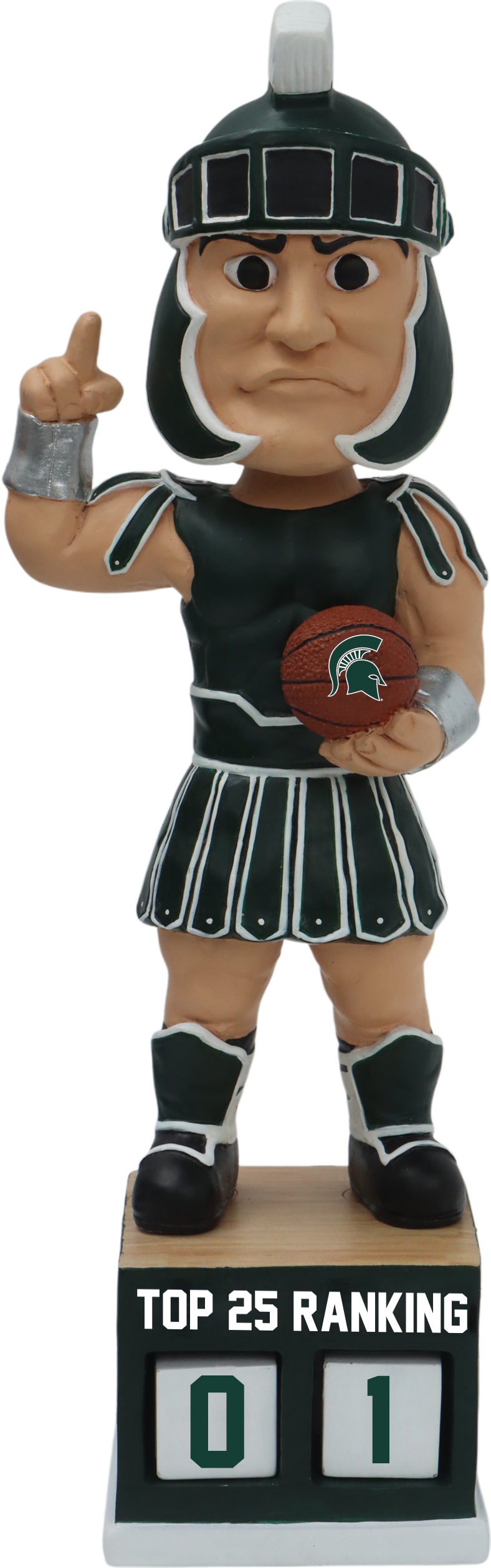 Michigan State Men's Basketball Tracker Bobblehead