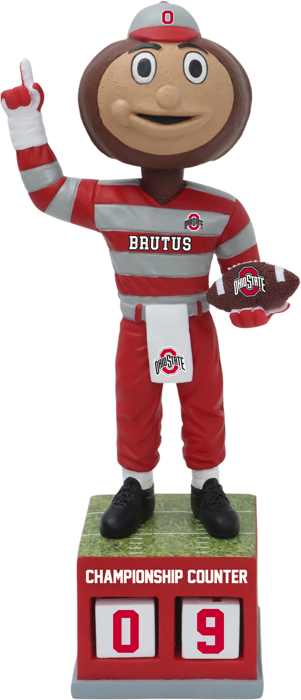 Ohio State Football Championship Counter Bobblehead