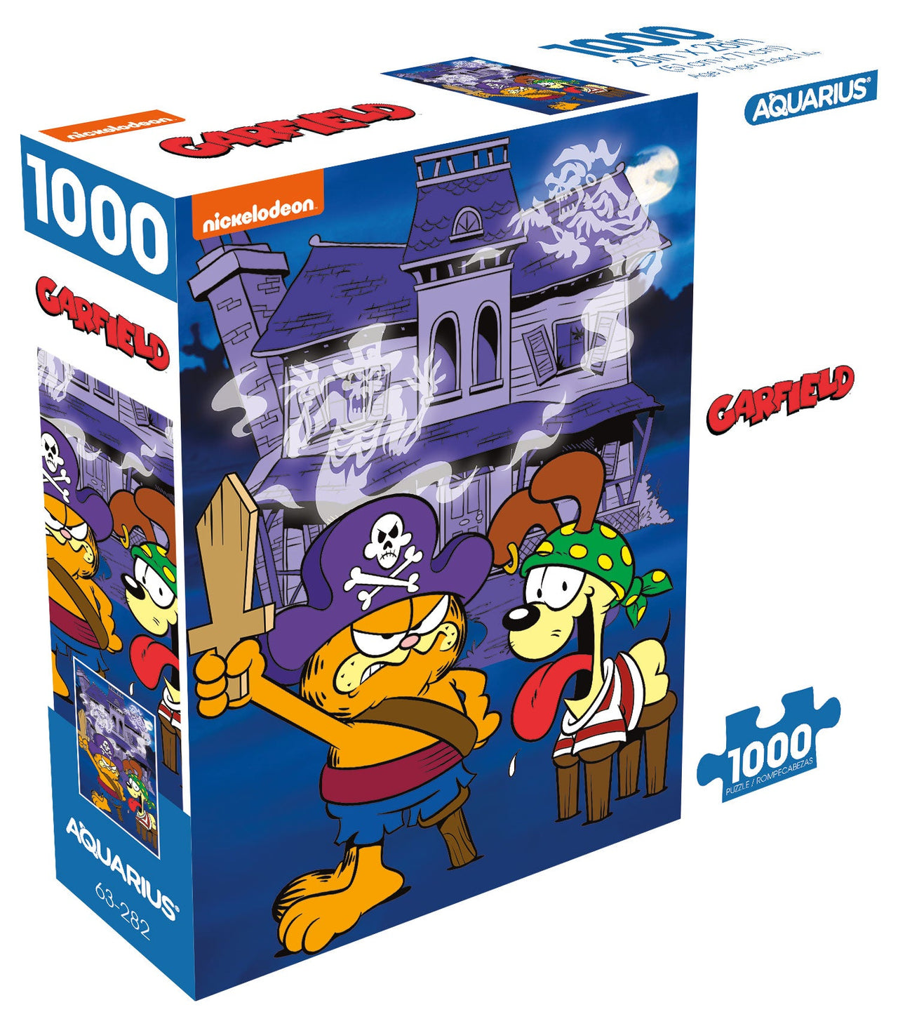 Garfield Halloween 1000 Piece Jigsaw Puzzle – 3 PC PPK ($9.55 each)