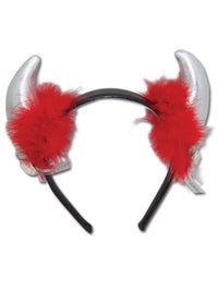 Thumbnail for DEVIL HORN HEADBAND-DEVIL SILVER HEADBAND  (DISC)