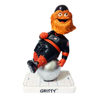 Thumbnail for Gritty Philadelphia Flyers Wrecking Ball Black Jersey Bobblehead NHL