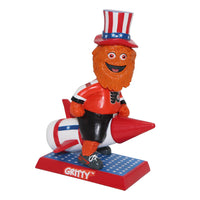 Thumbnail for Gritty Philadelphia Flyers 4th of July Orange Jersey Bobblehead Numbered to 243