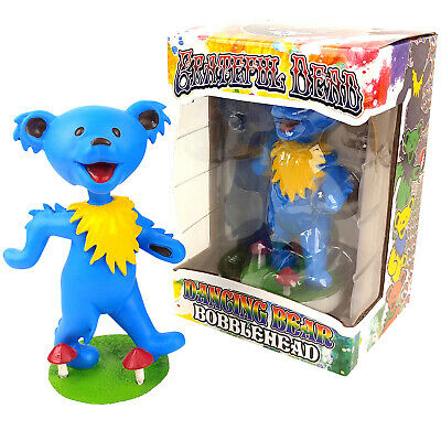 Grateful Dead Blue Dancing Bear Bobblehead
