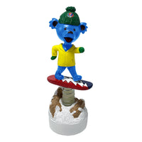 Thumbnail for Grateful Dead Dancing Bear On Snowboard Bobblehead