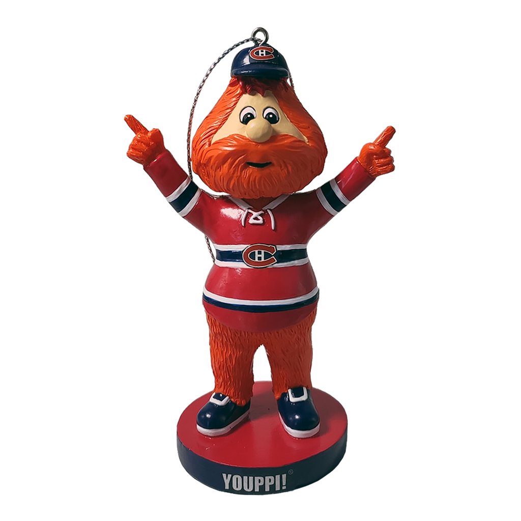 Youppi Montreal Canadiens Ornament Bobblehead Ornament NHL