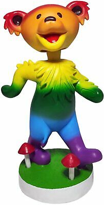 Grateful Dead Rainbow Dancing Bear Bobblehead