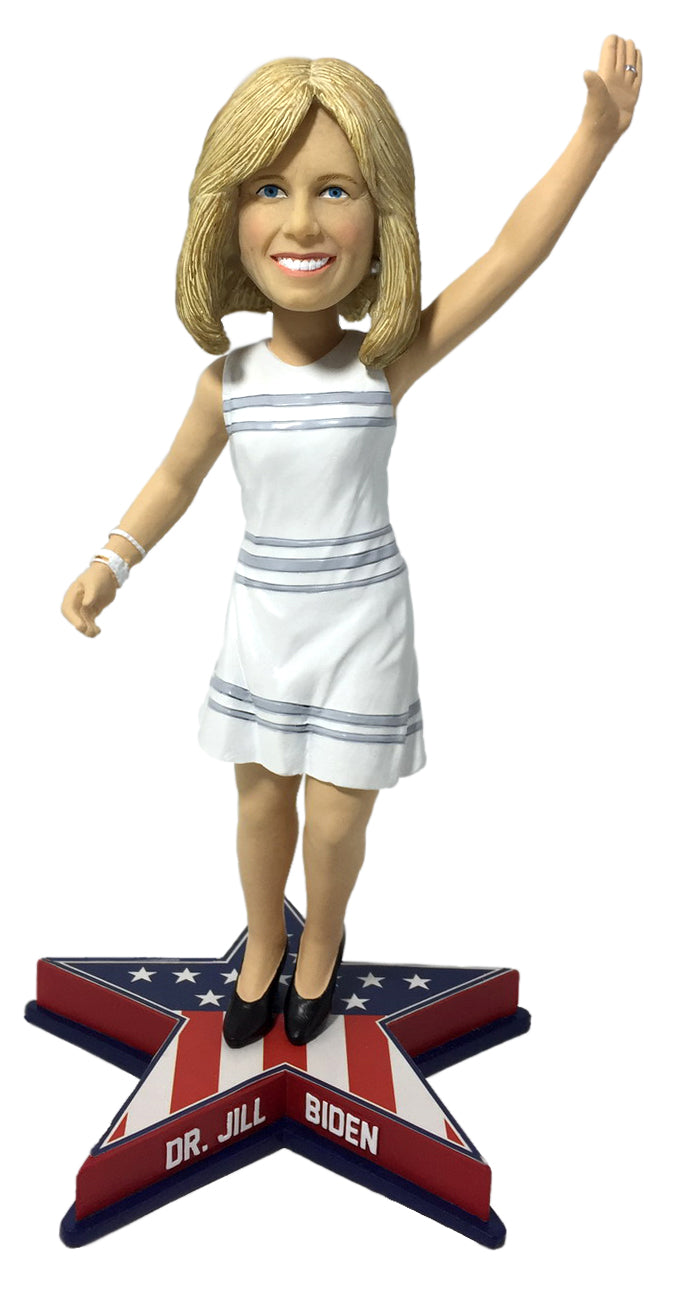 Dr. Jill Biden Presidential Star Base Bobblehead