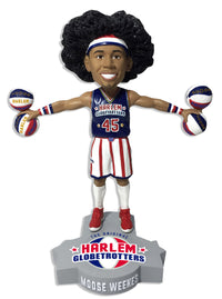 Thumbnail for Moose Weekes Harlem Globetrotters Limited Edition - Numbered to 2,021 Bobblehead