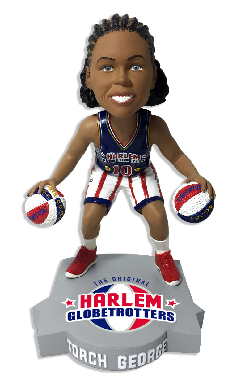 Torch George Harlem Globetrotters Limited Edition - Numbered to 2,021 Bobblehead