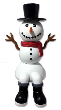 Thumbnail for Snowman Mantle Mates Sitting Holidays Christmas Winter Bobblehead