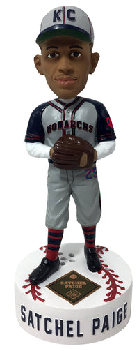 Thumbnail for Satchel Paige Kansas City Monarchs Talking Legends Bobblehead Negro Leagues