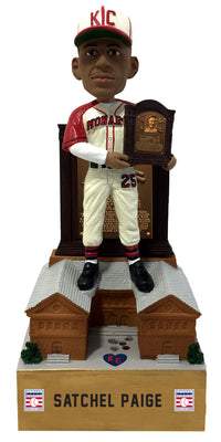 Thumbnail for Satchel Paige Kansas City Monarchs Talking HOF Jersey Bobblehead Negro Leagues