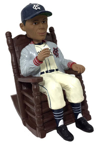 Thumbnail for Satchel Paige Kansas City Monarchs Relaxing In A Rocking Chair Bobblehead Negro Leagues