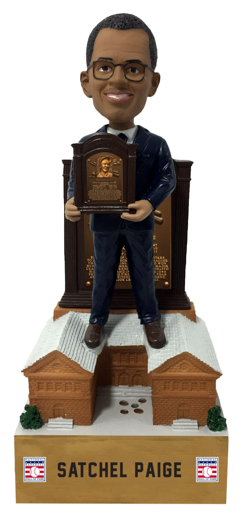 Satchel Paige Kansas City Monarchs Talking Hall of Fame Bobblehead Negro Leagues