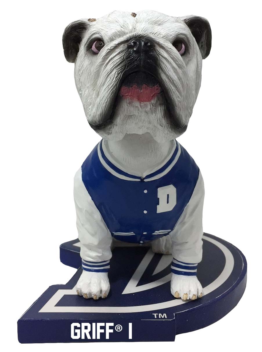 Griff I Drake Bulldogs Drake Mascot Bobblehead NCAA Dog Des Moines Iowa