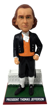 Thumbnail for Thomas Jefferson White House Base President Bobblehead Numbered to 1,800