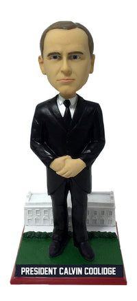 Thumbnail for Calvin Coolidge White House Base President Bobblehead Numbered to 1,923
