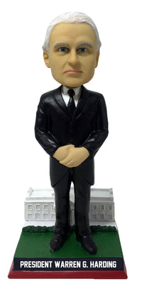 Thumbnail for Warren G. Harding White House Base President Bobblehead Numbered to 1,920