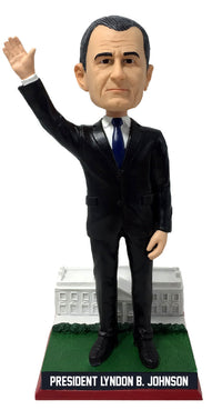 Thumbnail for Lyndon B. Johnson White House Base President Bobblehead Numbered to 1,963