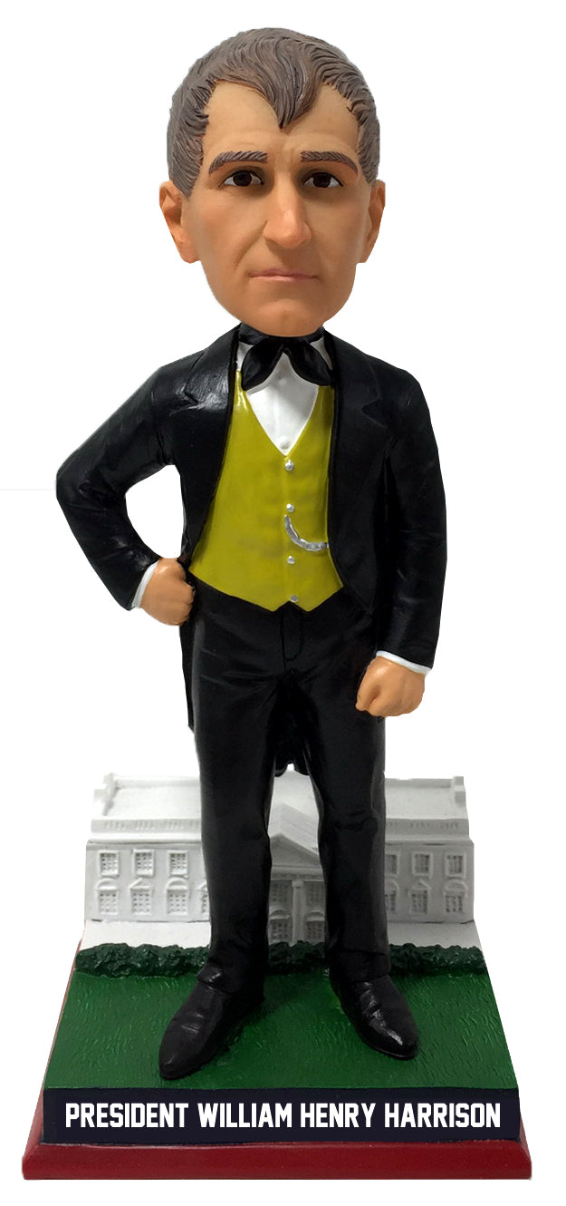William Henry Harrison White House Base President Bobblehead Numbered to 1,840