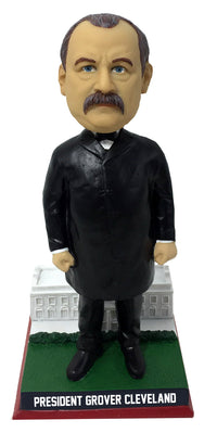Thumbnail for Grover Cleveland White House Base President Bobblehead Numbered to 1,884