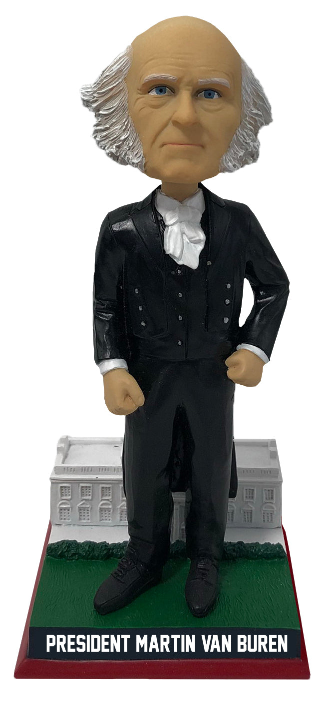 Martin Van Buren White House Base President Bobblehead Numbered to 1,836