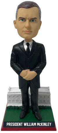 Thumbnail for William McKinley White House Base President Bobblehead Numbered to 1,896