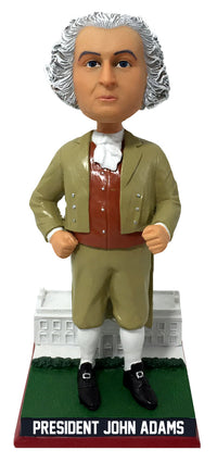 Thumbnail for John Adams White House Base President Bobblehead Numbered to 1,796