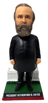 Thumbnail for Rutherford B. Hayes White House Base President Bobblehead Numbered to 1,876