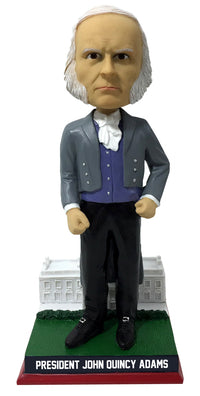 Thumbnail for John Quincy Adams White House Base President Bobblehead Numbered to 1,824