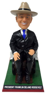 Thumbnail for Franklin Delano Roosevelt White House Base Wheelchair President Bobblehead