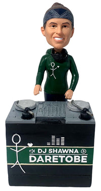 Thumbnail for DJ Shawna Milwaukee Turntable Special Edition #/2,021 Bobblehead Basketball