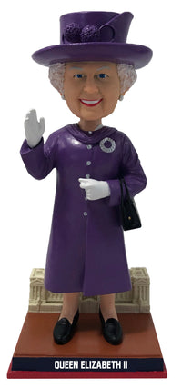Thumbnail for Queen Elizabeth II Purple Bobblehead