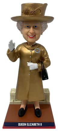 Thumbnail for Queen Elizabeth II Gold Bobblehead
