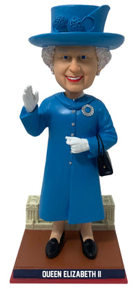 Thumbnail for Queen Elizabeth II Light Blue Bobblehead