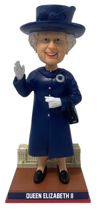 Thumbnail for Queen Elizabeth II Royal Blue Bobblehead