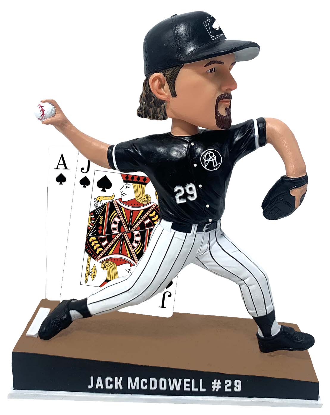 Jack McDowell Chicago Baseball Black Jack Bobblehead