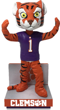 Thumbnail for The Tiger Clemson Tigers Purple Jersey Bobblehead NCAA College