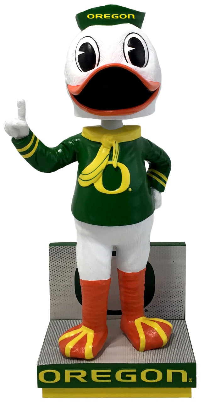 The Oregon Duck Oregon Ducks Limited Edition Bobblehead NCAA College
