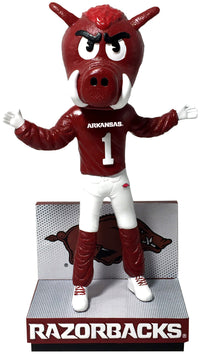 Thumbnail for Big Red Arkansas Razorbacks Red Jersey Bobblehead NCAA College