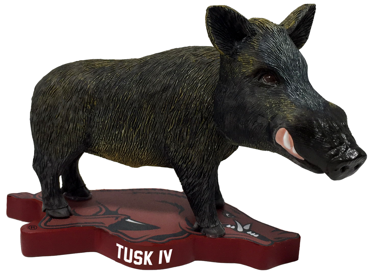 Arkansas Live Mascot - Tusk IV Bobblehead