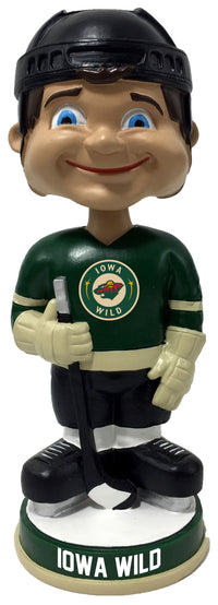 Thumbnail for Iowa Wild Vintage Numbered to 500 Bobblehead AHL Hockey