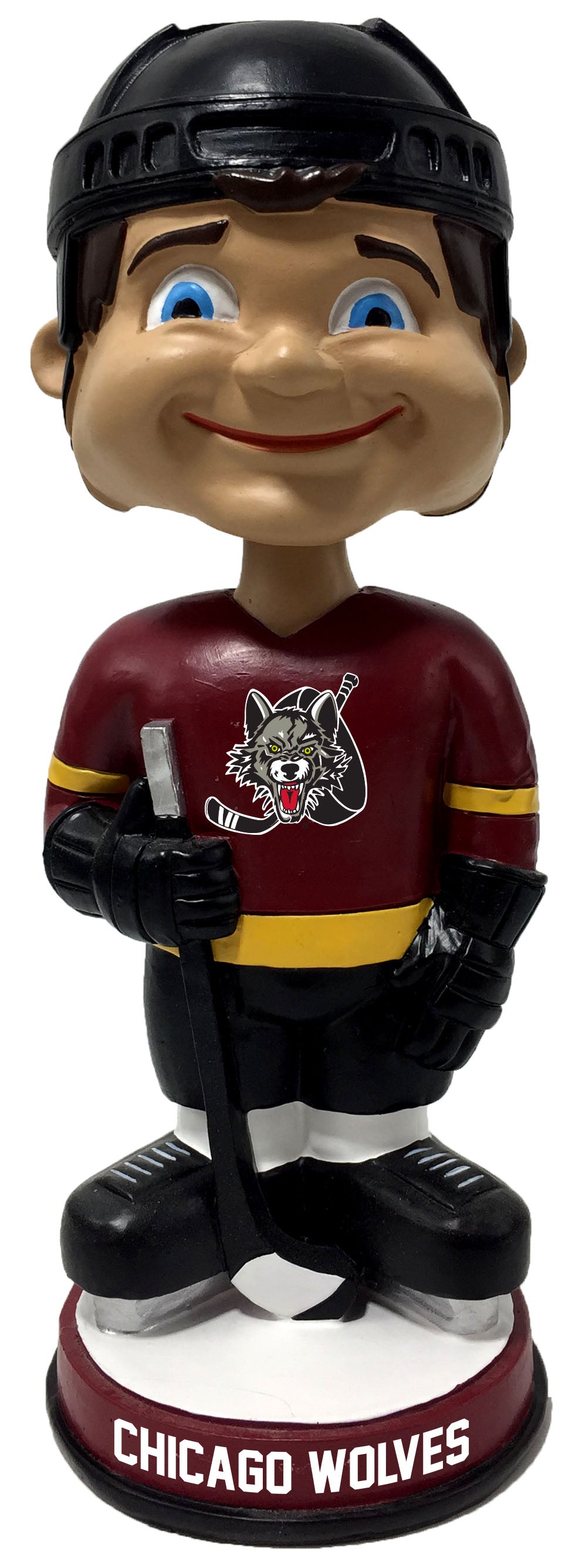 Chicago Wolves Vintage Numbered to 500 Bobblehead AHL Hockey