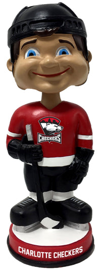 Thumbnail for Charlotte Checkers Vintage Numbered to 500 Bobblehead AHL Hockey