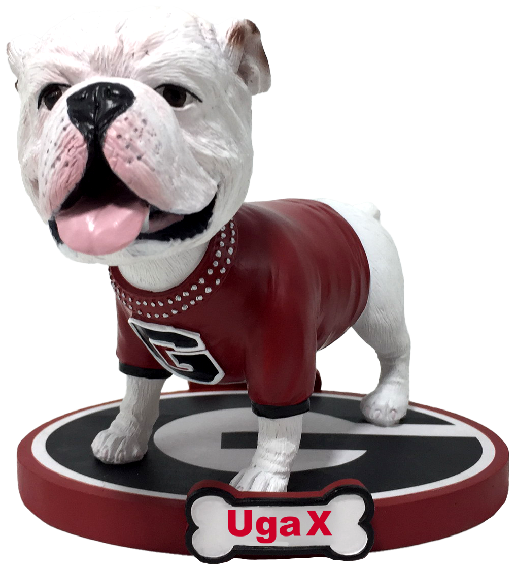 Uga X Georgia Bulldogs Live Mascot Bobblehead NCAA College