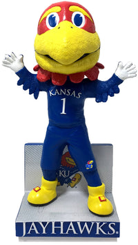 Thumbnail for Kansas Mascot Big Jay - Blue Jersey Bobblehead