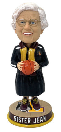 Thumbnail for Sister Jean Loyola Chicago Ramblers Dashboard Mini Bobblehead NCAA College