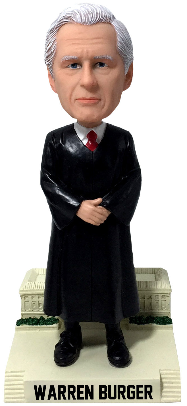 Warren Burger Supreme Court Justice Bobblehead