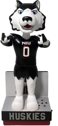 Thumbnail for Victor E. Huskie Northern Illinois Huskies Black Jersey Bobblehead NCAA College